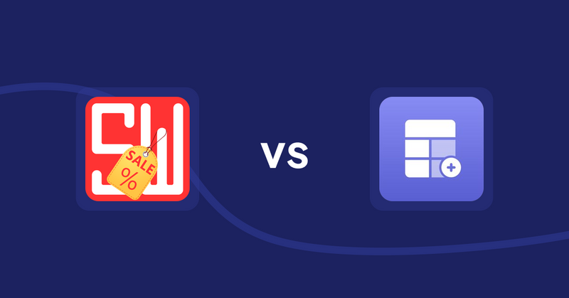 Shopify Product Display Apps: Super Watermarks ‑ Badges vs Eazy Specification Tags Table