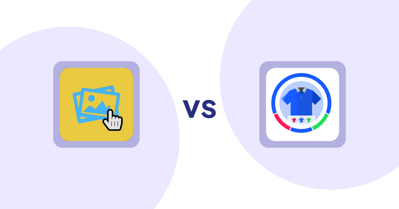 Shopify Product Display Apps: Singleton | Second Image Hover vs EVS ‑ Easy Variation Swatches