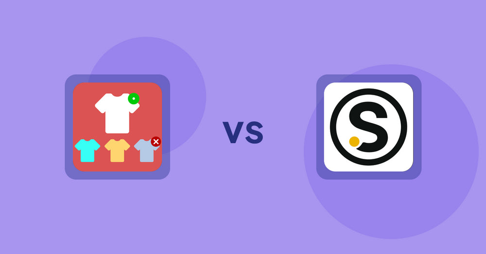 Shopify Product Display Apps: ST: Product & Collection Sort vs seedtrace Transparency App