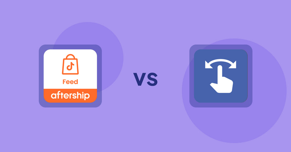 Shopify Product Display Apps: AfterShip Feed for TikTok Shop vs HypeSwipe: Swipes to Sales