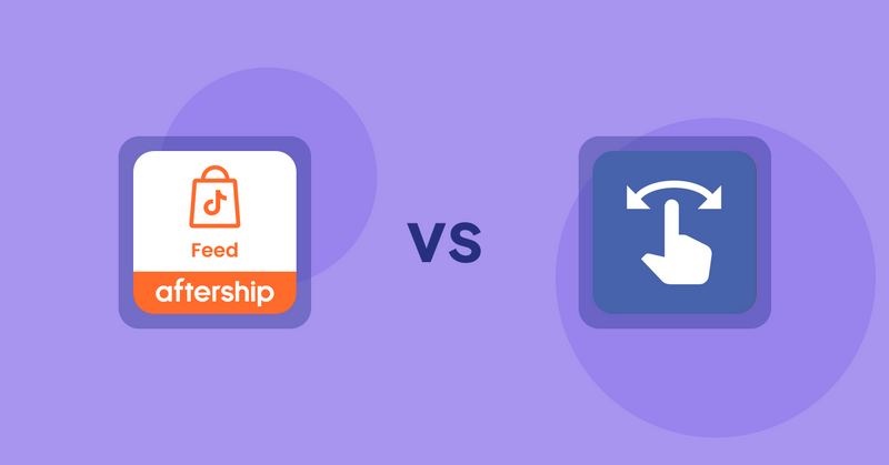Shopify Product Display Apps: AfterShip Feed for TikTok Shop vs HypeSwipe: Swipes to Sales