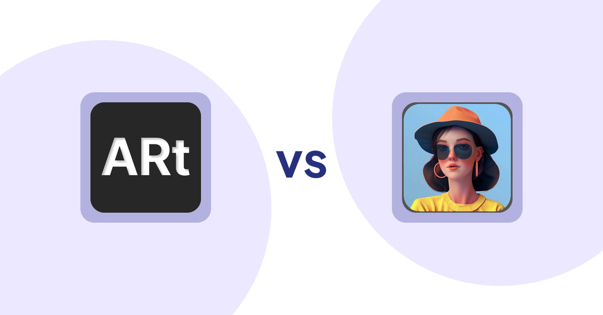 Shopify Product Display Apps: Wall Art Viewer AR vs Fit It