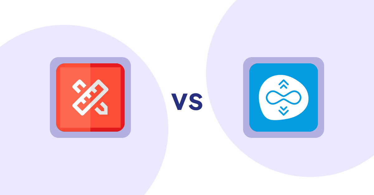Shopify Product Display Apps: RT: Size Chart, Size Guide vs Scroll Freely: Infinite Scroll