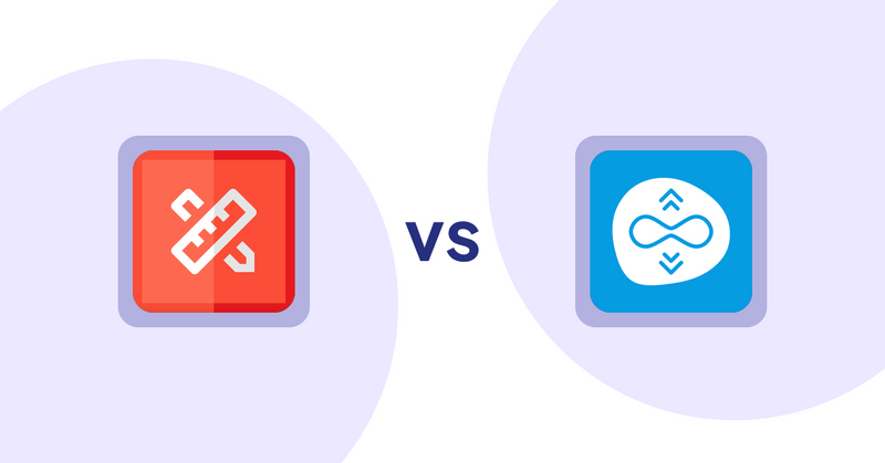 Shopify Product Display Apps: RT: Size Chart, Size Guide vs Scroll Freely: Infinite Scroll