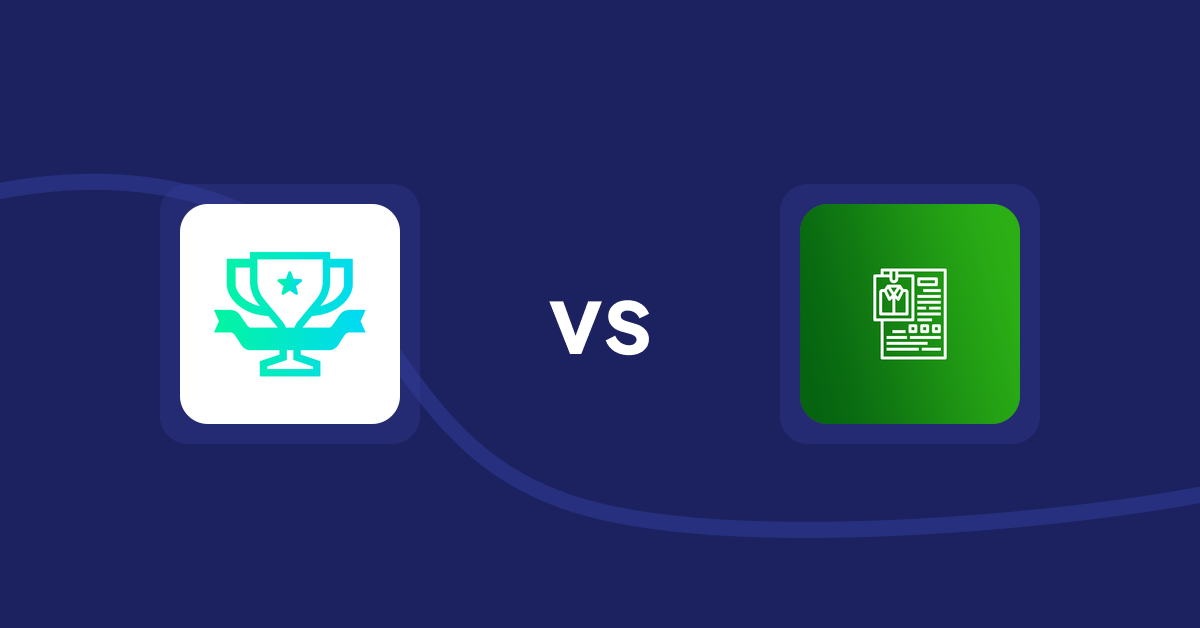 Shopify Product Display Apps: らくらくランキング表示アプリ｜リテリア Ranking vs. OC Product Size Chart