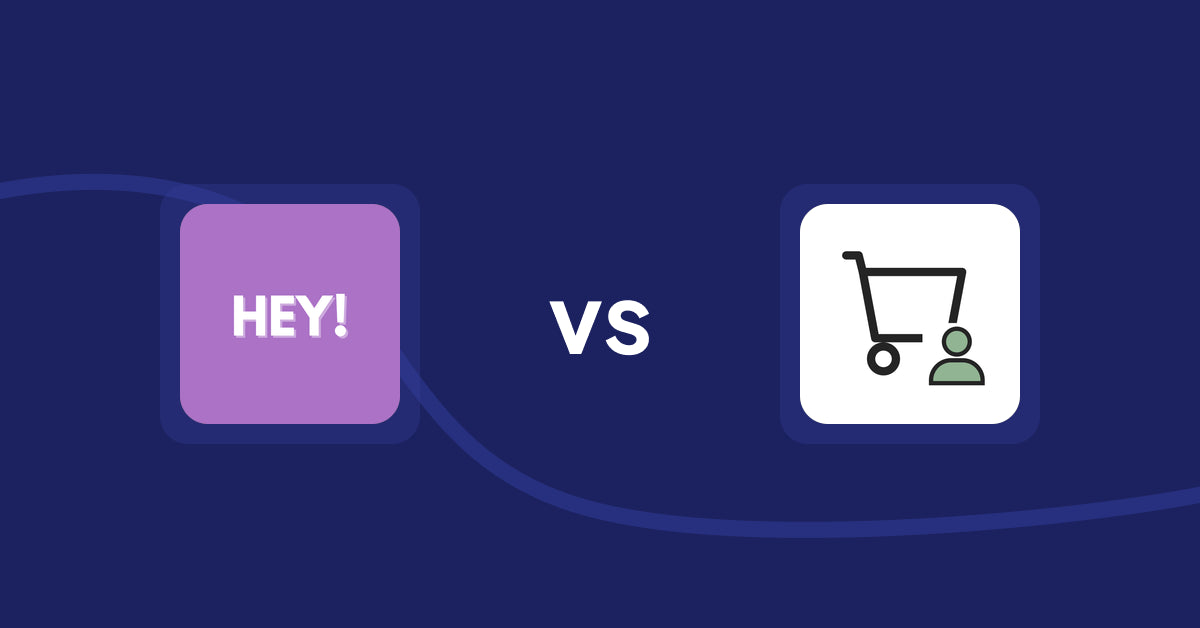 Shopify Product Display Apps: Hey! Product Page Banner & Text vs. シンプル会員注文割引｜お手軽ログインセール設定