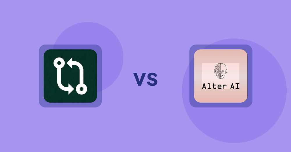Shopify Product Display Apps: Compareder ‑ Product Compare vs Alter AI Virtual Try‑on
