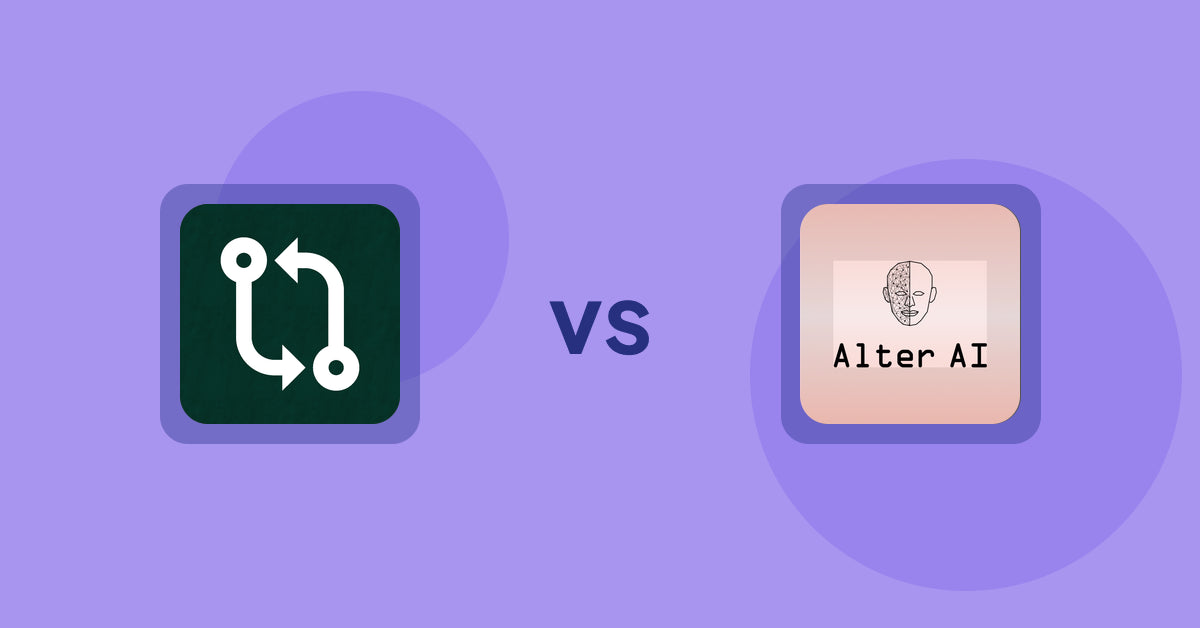 Shopify Product Display Apps: Compareder ‑ Product Compare vs Alter AI Virtual Try‑on