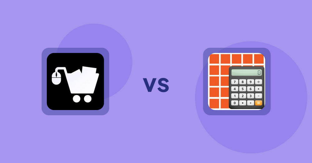 Shopify Product Display Apps: LM Add To Cart Sticky vs DIY Quantity Calculator