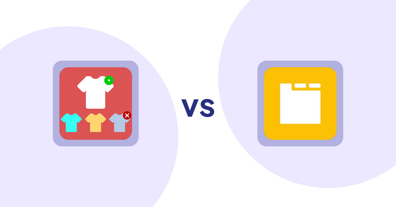 Shopify Product Display Apps: ST: Product & Collection Sort vs Ymq Product Tabs