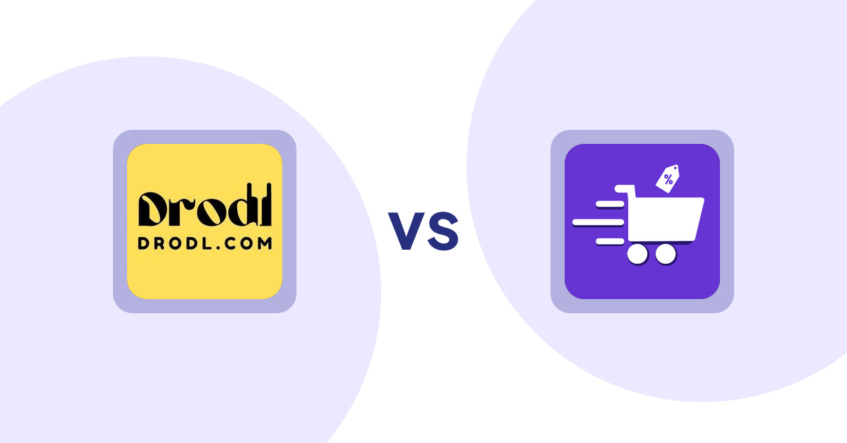 Shopify Product Display Apps: Drodl: Hide SoldOut Products vs Cypher Bulk Order Page & Price