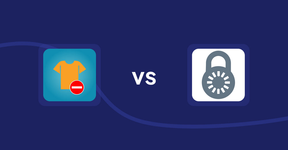 Shopify Product Display Apps: Products Unavailable vs Reveal Lock Manager