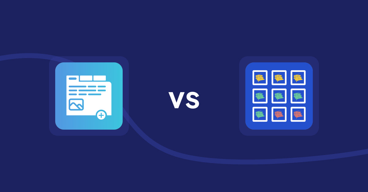 Shopify Product Display Apps: Advanced Product Tabs vs. Pixc: Visual Merchandising
