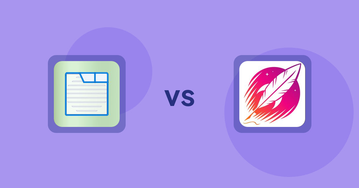 Shopify Product Display Apps: Ecom Product Descriptions vs. Wordsmith: Content Generator