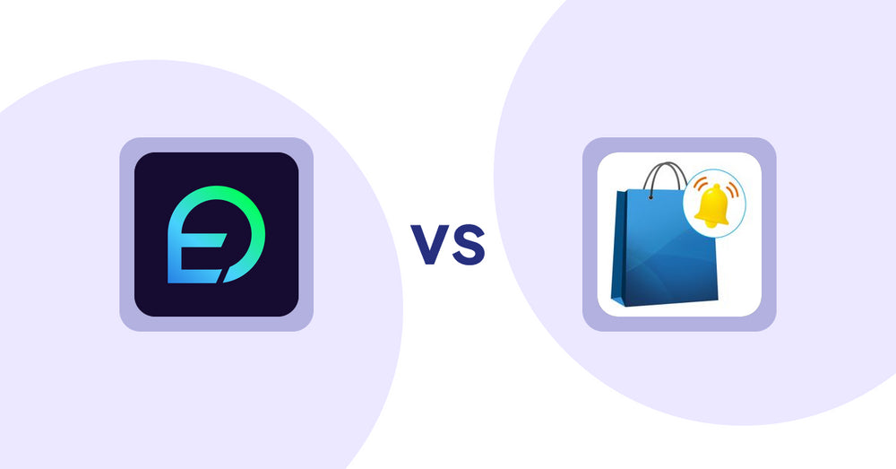 Shopify Product Display Apps: EasyDisplay: Product Showcase vs CartBar ‑ Product Purchase Bar