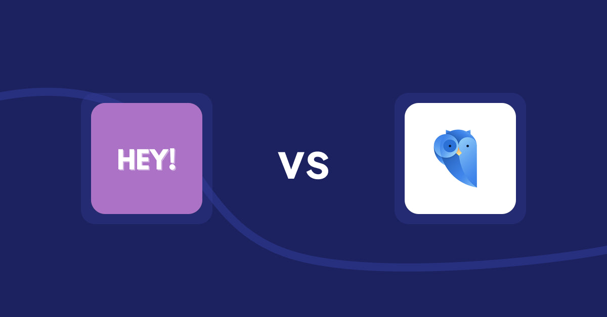 Shopify Product Display Apps: Hey! Product Page Banner & Text vs Findify Search & Merchandise