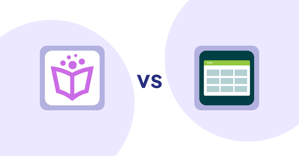 Shopify Product Display Apps: LitPDF Catalog Line Sheets vs Product Table