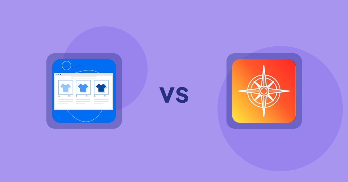 Shopify Product Display Apps: Hura Product Showcase Builder vs Compass Navigation