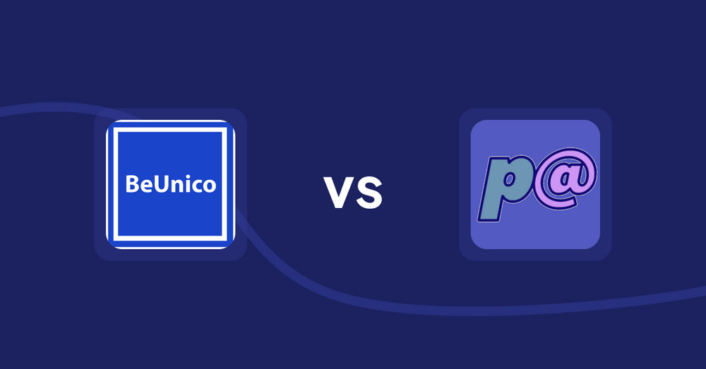 Shopify Product Display Apps: BeUnico vs Parameterizer