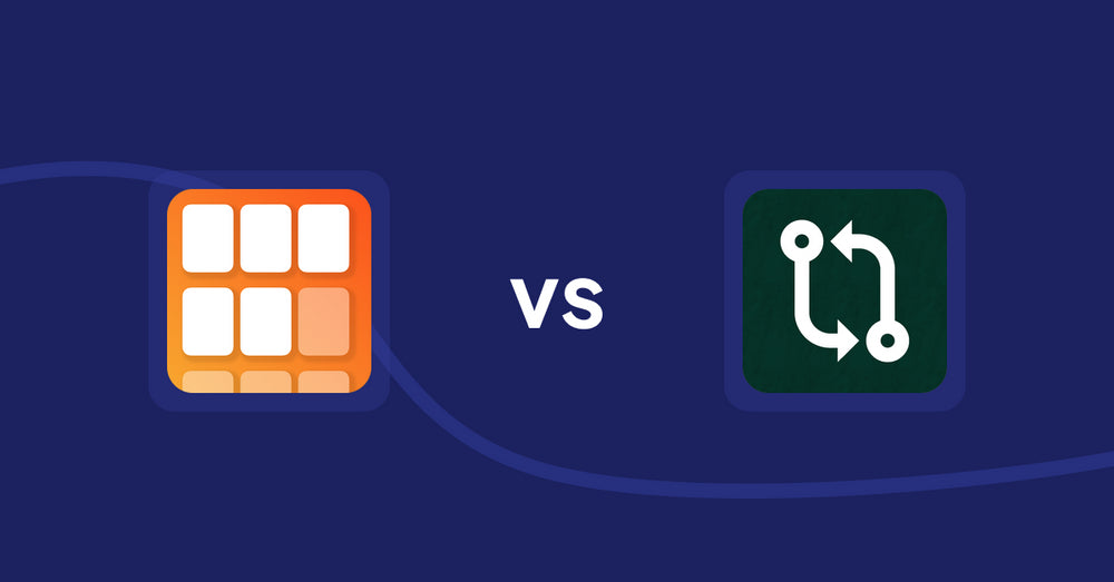 Shopify Product Display Apps: Scroll Bee ‑ Infinite Scroll vs Compareder ‑ Product Compare