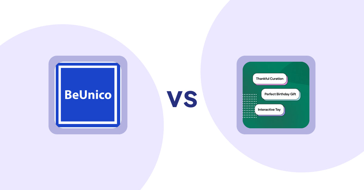 Shopify Product Display Apps: BeUnico vs FeatureFrame ‑ Pretty Product