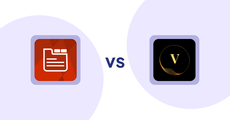 Shopify Product Display Apps: Tabs: SEO Product Tabs with AI vs. ProductTube