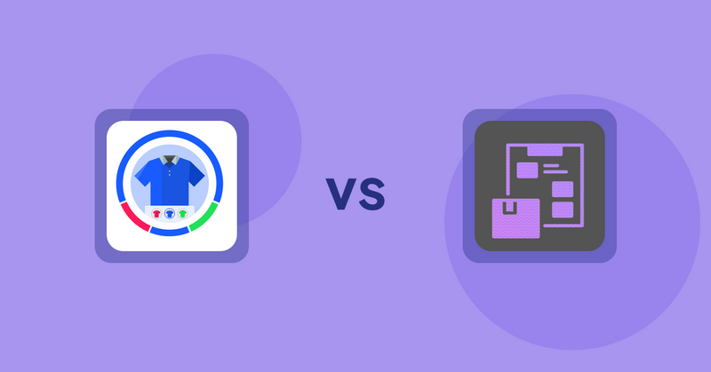 Shopify Product Display Apps: EVS ‑ Easy Variation Swatches vs TezPDF: Product Catalogs