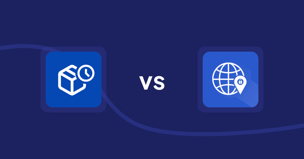 Shopify Product Display Apps: PreOrder Alpha vs Addify ‑ Country Restrictions