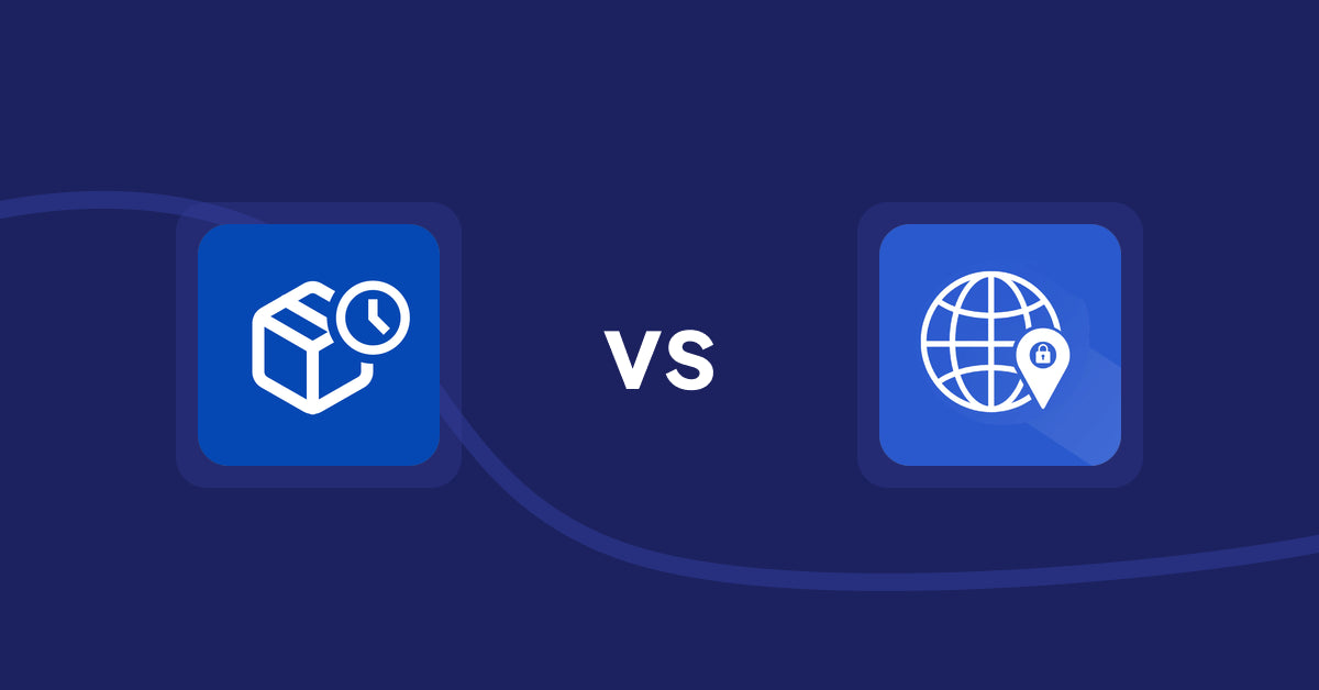 Shopify Product Display Apps: PreOrder Alpha vs Addify ‑ Country Restrictions