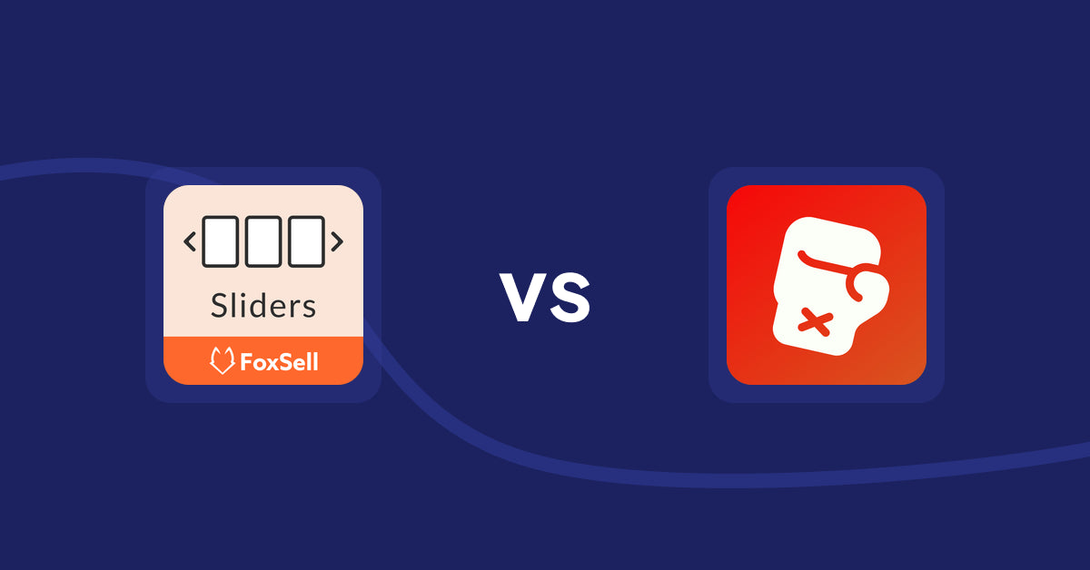 Shopify Product Display Apps: FoxSell Slider & Carousel vs. Knockout - Hide Out Of Stock