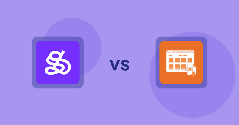 Shopify Product Display Apps: WeShop AI: Model & Product Photo vs. Meetanshi PDF Product Catalog