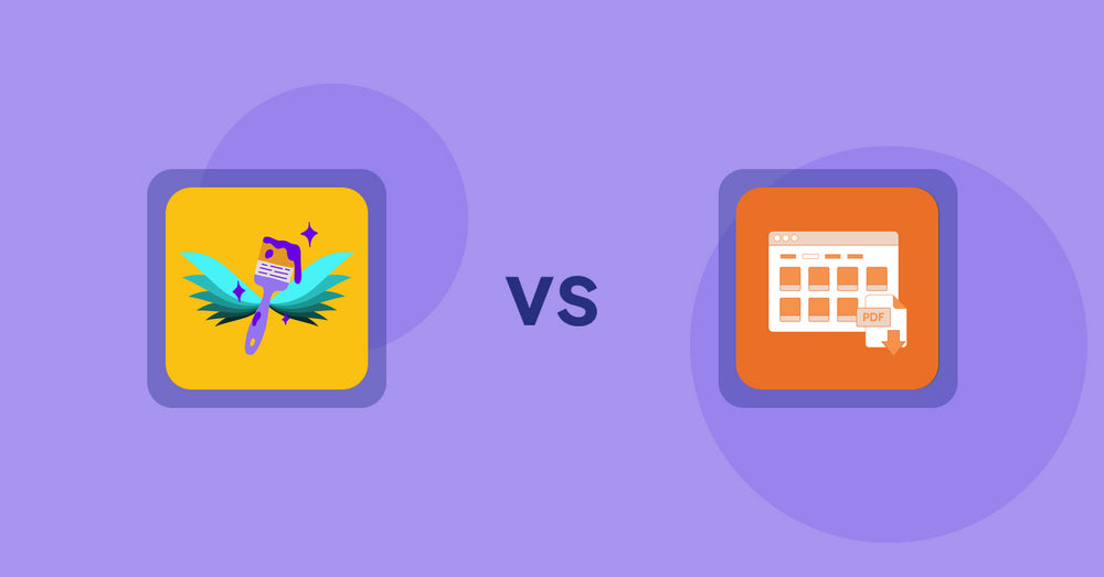 Shopify Product Display Apps: Badgfly ‑ Product Personalizer vs. Meetanshi PDF Product Catalog