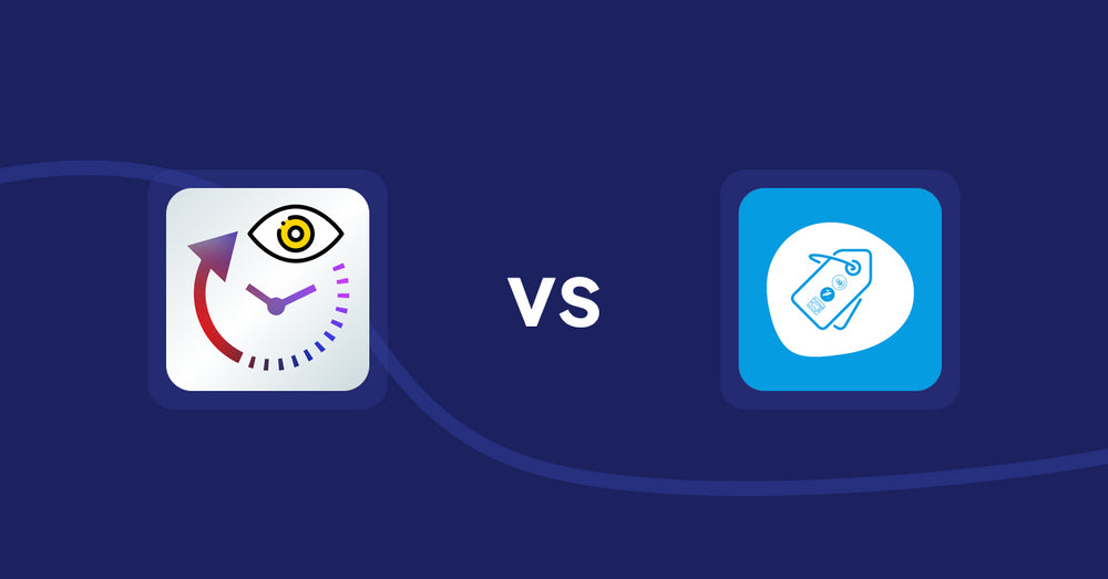 Shopify Product Display Apps: JustViewed ‑ Recently Products vs Extendons Product Tag Images