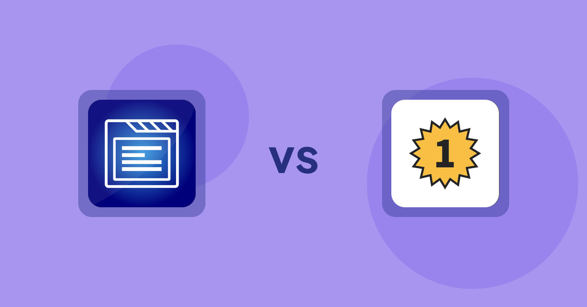 Shopify Product Display Apps: My Tabs 2.0 vs UR: Smart Ranking