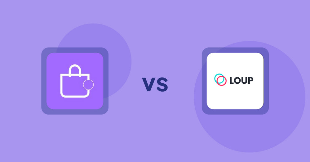 Shopify Product Display Apps: ShowMe: Product Showcases vs. Loup: Sell on Instagram