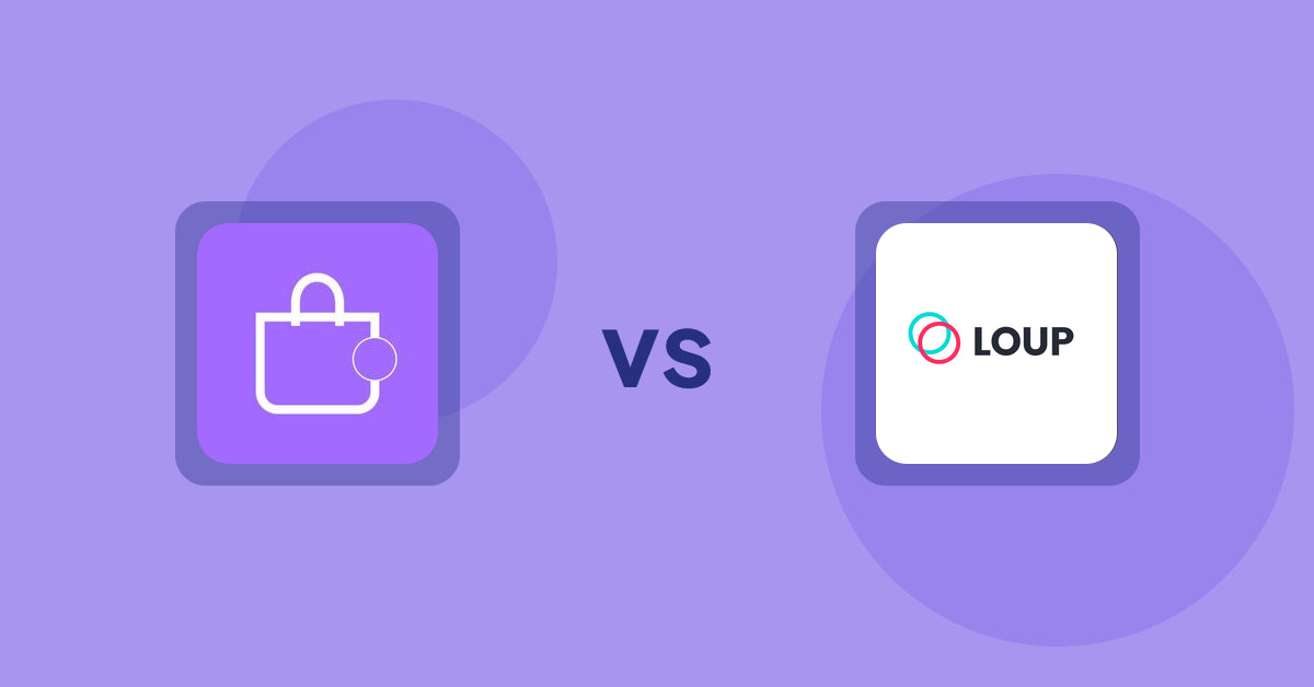 Shopify Product Display Apps: ShowMe: Product Showcases vs. Loup: Sell on Instagram