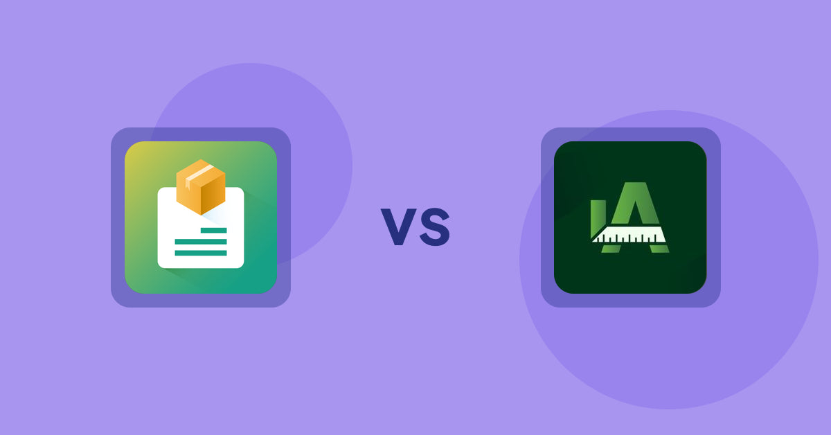 Shopify Product Display Apps: Product Descriptions by AMP vs Easy Size Chart by Akeans