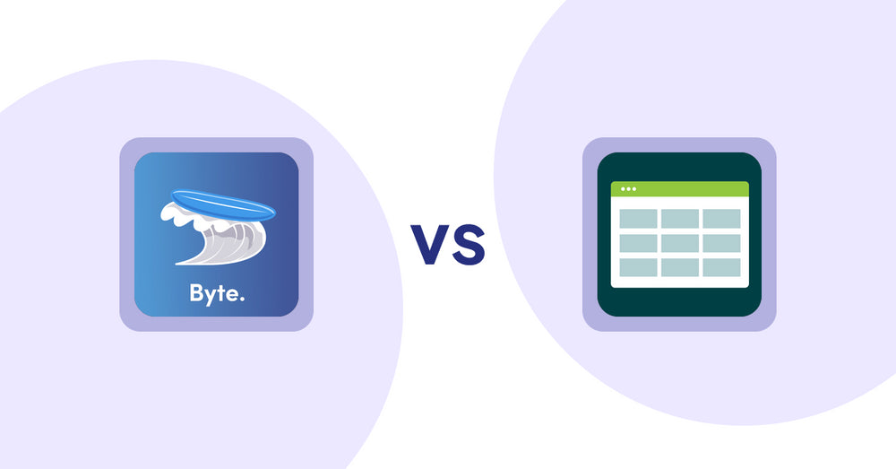 Shopify Product Display Apps: Subcollection Category Surf vs. Product Table