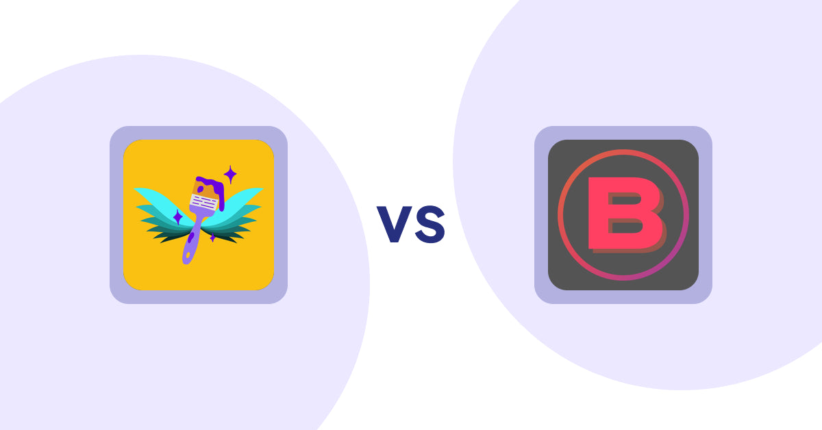 Shopify Product Display Apps: Badgfly ‑ Product Personalizer vs Banter Stories
