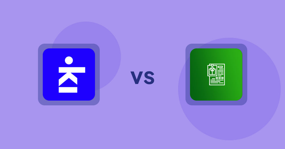 Shopify Product Display Apps: Kickflip ‑ Customize Products vs OC Product Size Chart