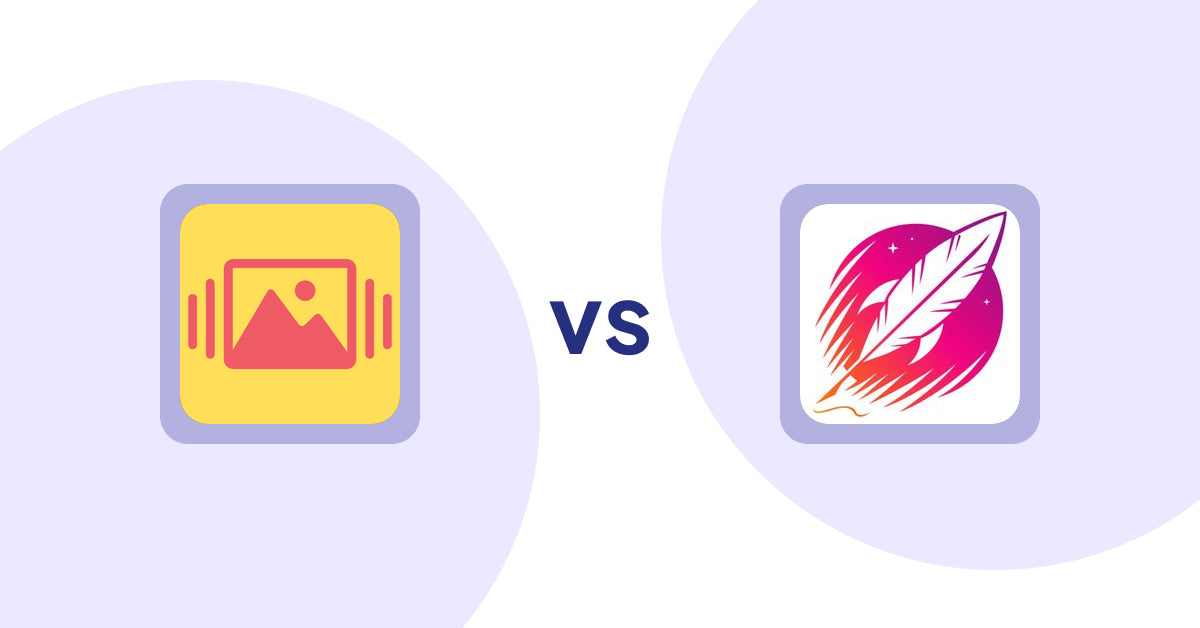 Shopify Product Display Apps: Slidy Testimonial Carousel vs. Wordsmith: Content Generator