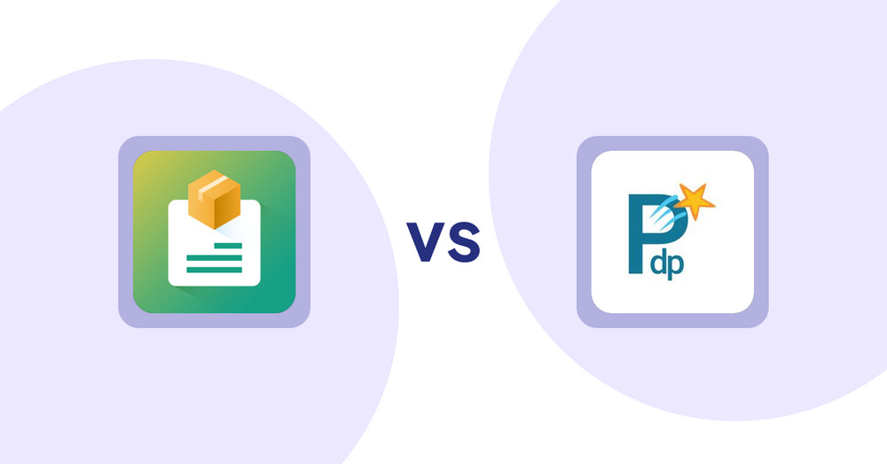 Shopify Product Display Apps: Product Descriptions by AMP vs PDP Star