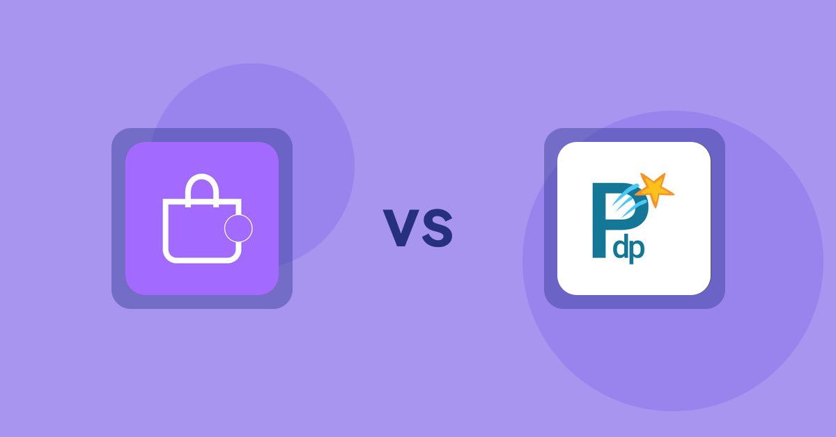 Shopify Product Display Apps: ShowMe: Product Showcases vs. PDP Star