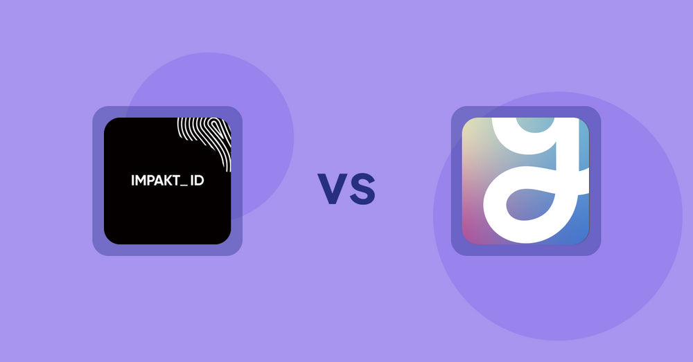 Shopify Product Display Apps: IMPAKT ID: fashion CO2 tracker vs Visual Merchandiser