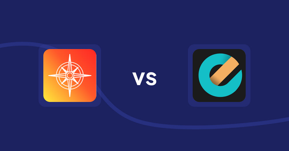 Shopify Product Display Apps: Compass Navigation vs Price Calculator by Dimensions