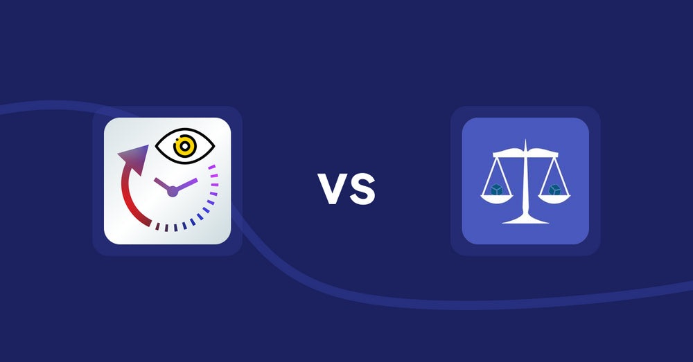 Shopify Product Display Apps: JustViewed ‑ Recently Products vs Equate ‑ Product Compare