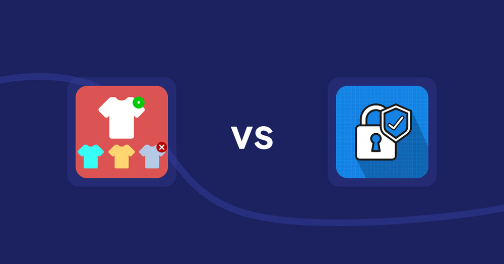 Shopify Product Display Apps: ST: Product & Collection Sort vs. B2B Essential Locks