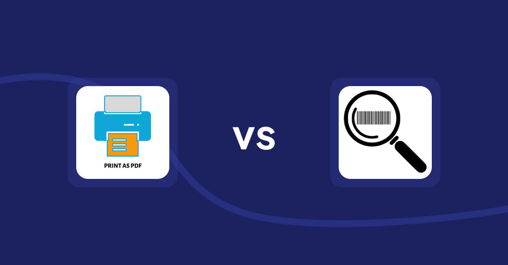 Shopify Product Display Apps: LitPDP ‑ Print as PDF vs ScanZ ‑ Find and Import Easy