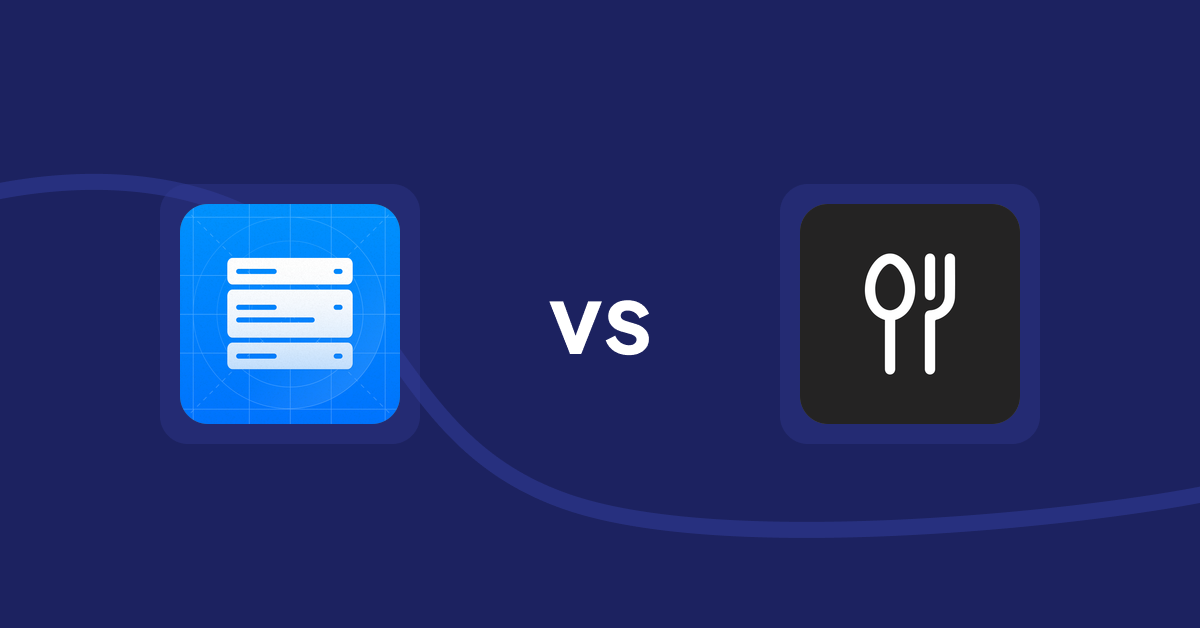 Shopify Product Display Apps: EasySlide Accordion Tabs & FAQ vs ServeUp - Restaurant Menu