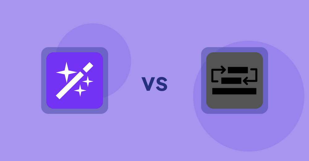 Shopify Product Display Apps: Magi ‑ AI Write Description vs Sortyfi Collection Merchandise